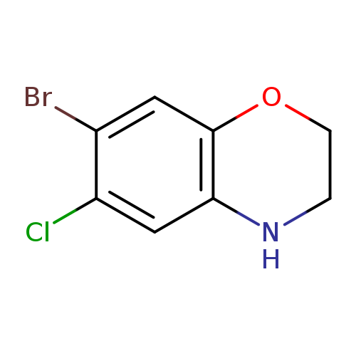 7-bromo-6-chloro-3,4-dihydro-2H-1,4-benzoxazine