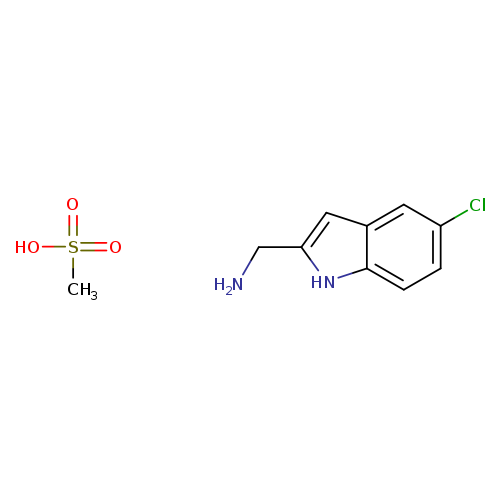 (5-Chloro-1H-indol-2-yl)methanamine methanesulfonate