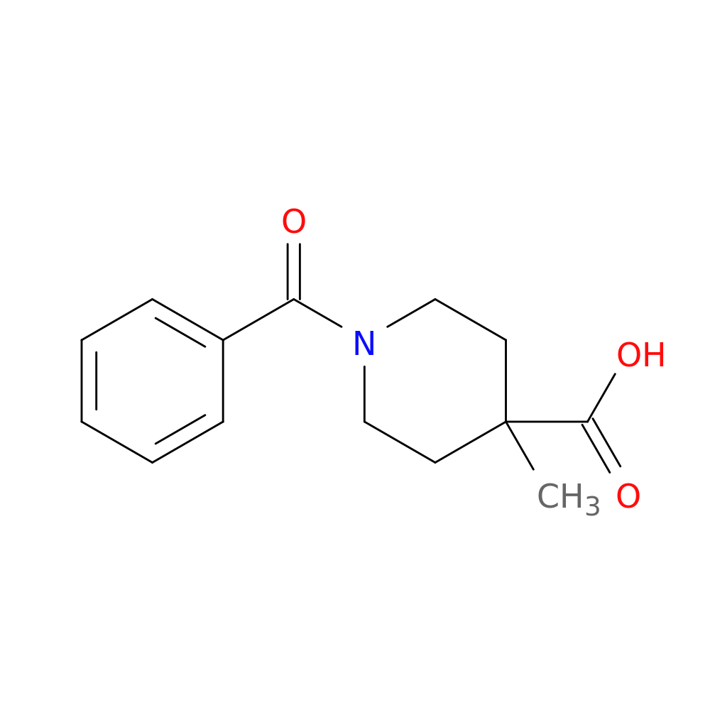 1-Benzoyl-4-methylpiperidine-4-carboxylic acid