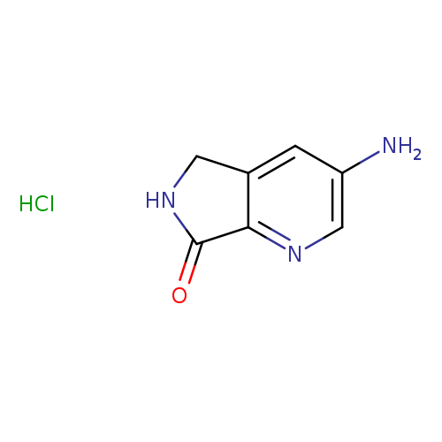 3-amino-5H,6H,7H-pyrrolo[3,4-b]pyridin-7-one hydrochloride