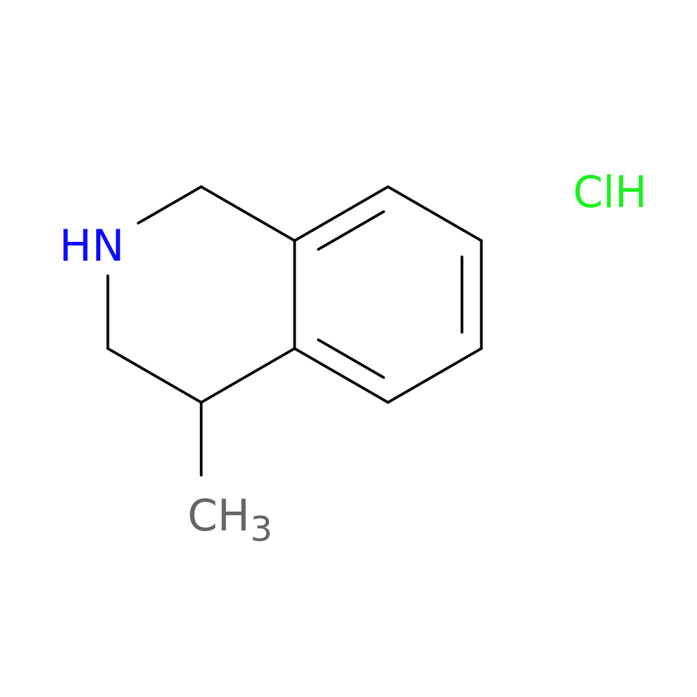 4-Methyl-1,2,3,4-tetrahydroisoquinoline hydrochloride