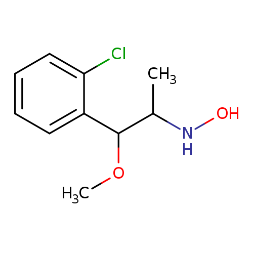 N-[1-(2-chlorophenyl)-1-methoxypropan-2-yl]hydroxylamine