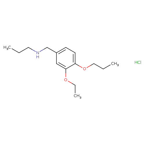 [(3-ethoxy-4-propoxyphenyl)methyl](propyl)amine hydrochloride