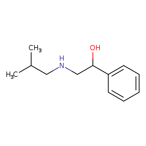 2-[(2-methylpropyl)amino]-1-phenylethan-1-ol