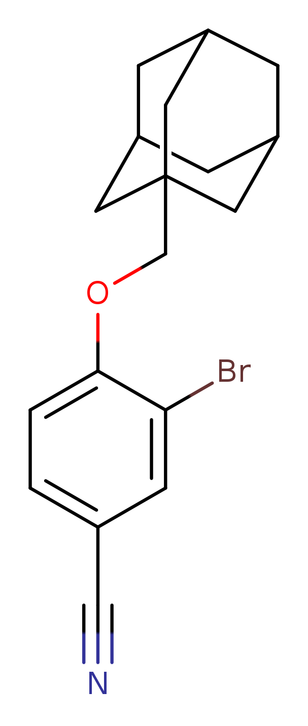 4-(Adamantan-1-ylmethoxy)-3-bromobenzonitrile