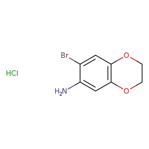 7-Bromo-2,3-dihydro-1,4-benzodioxin-6-amine, HCl