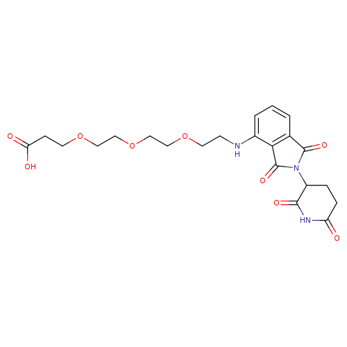 Pomalidomide-PEG3-CO2H