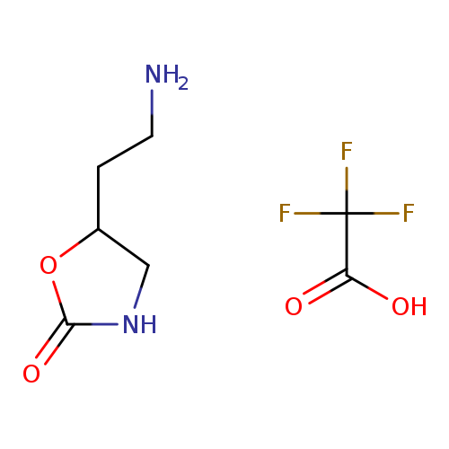 5-(2-aminoethyl)-1,3-oxazolidin-2-one,trifluoroaceticacid