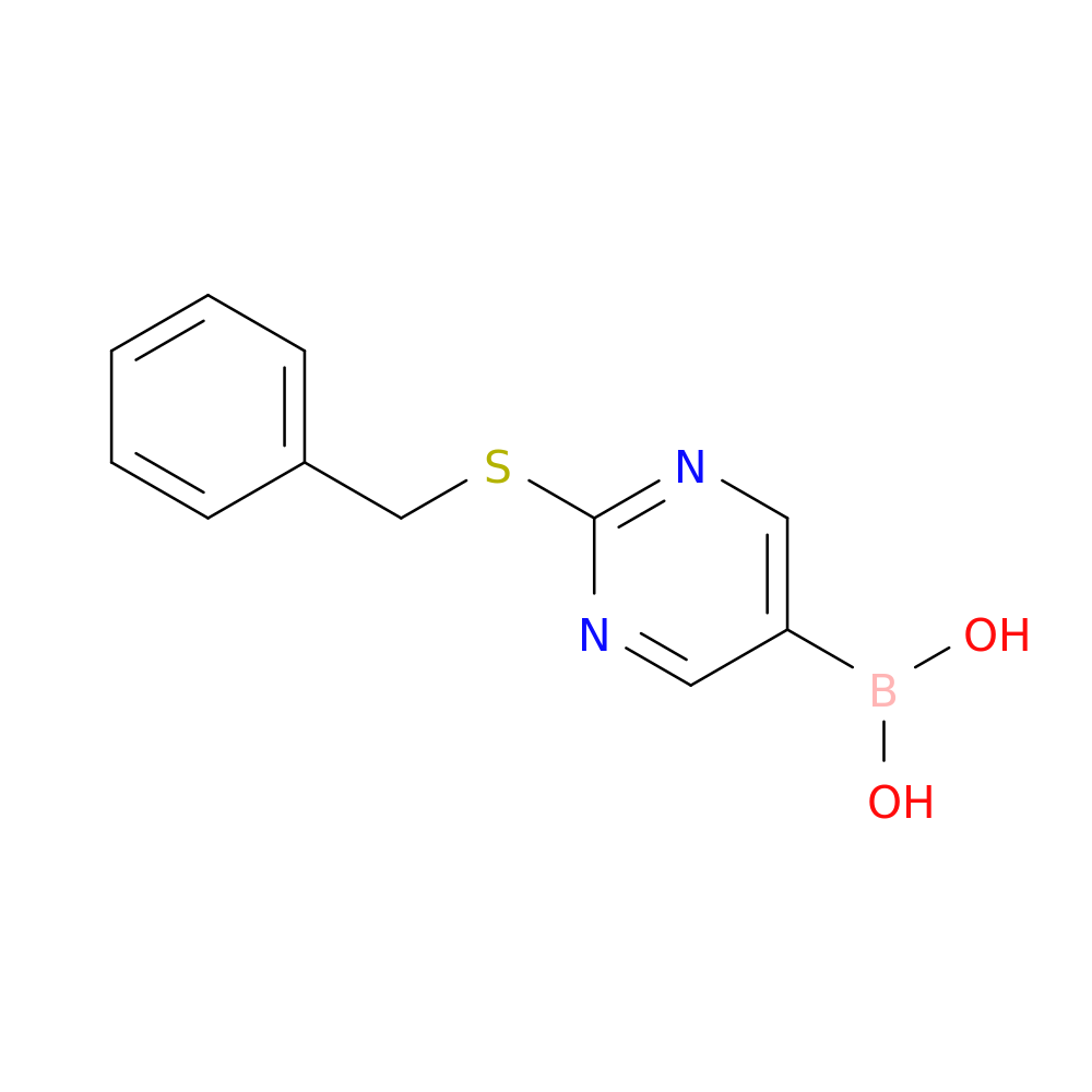 [2-(Benzylsulfanyl)pyrimidin-5-yl]boronic acid