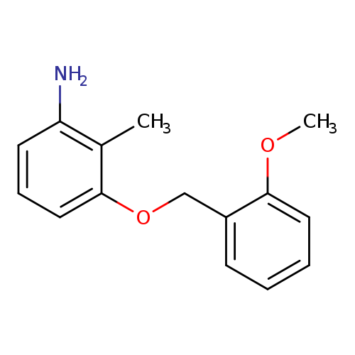3-[(2-Methoxyphenyl)methoxy]-2-methylaniline