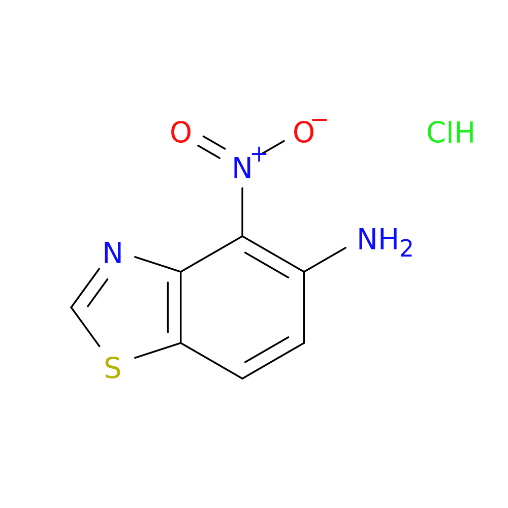 4-nitro-1,3-benzothiazol-5-amine hydrochloride