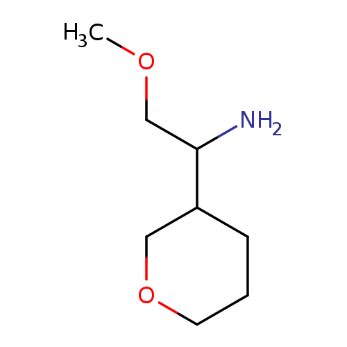 2-methoxy-1-(oxan-3-yl)ethan-1-amine