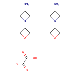 oxalic acid;1-(oxetan-3-yl)azetidin-3-amine