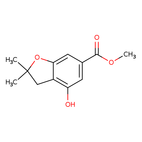 Methyl 4-hydroxy-2,2-dimethyl-2,3-dihydrobenzofuran-6-carboxylate