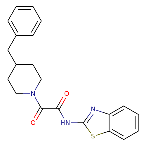 N-(1,3-benzothiazol-2-yl)-2-(4-benzylpiperidin-1-yl)-2-oxoacetamide