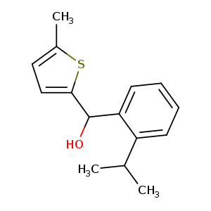 (2-Isopropyl-5-methylphenyl)(thiophen-2-yl)methanol