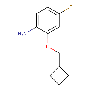 2-(Cyclobutylmethoxy)-4-fluoroaniline