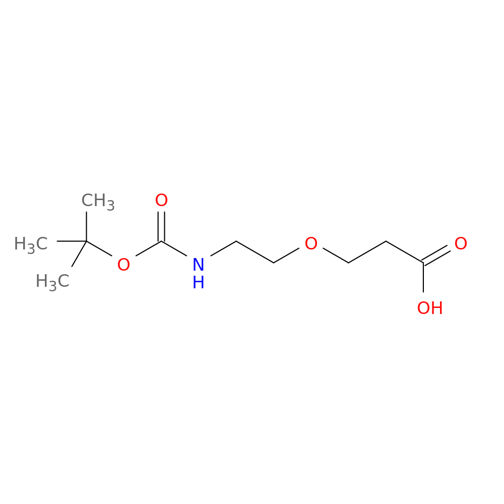 3-(2-((tert-Butoxycarbonyl)amino)ethoxy)propanoic acid