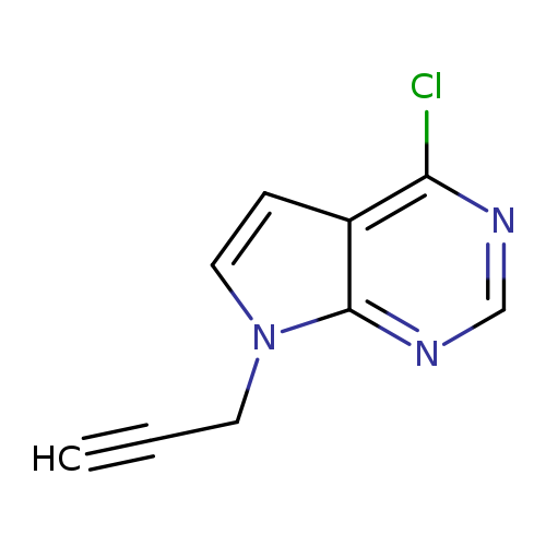 4-chloro-7-(prop-2-yn-1-yl)-7H-pyrrolo[2,3-d]pyrimidine