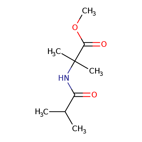 Methyl n-isobutyryl-2-methylalaninate