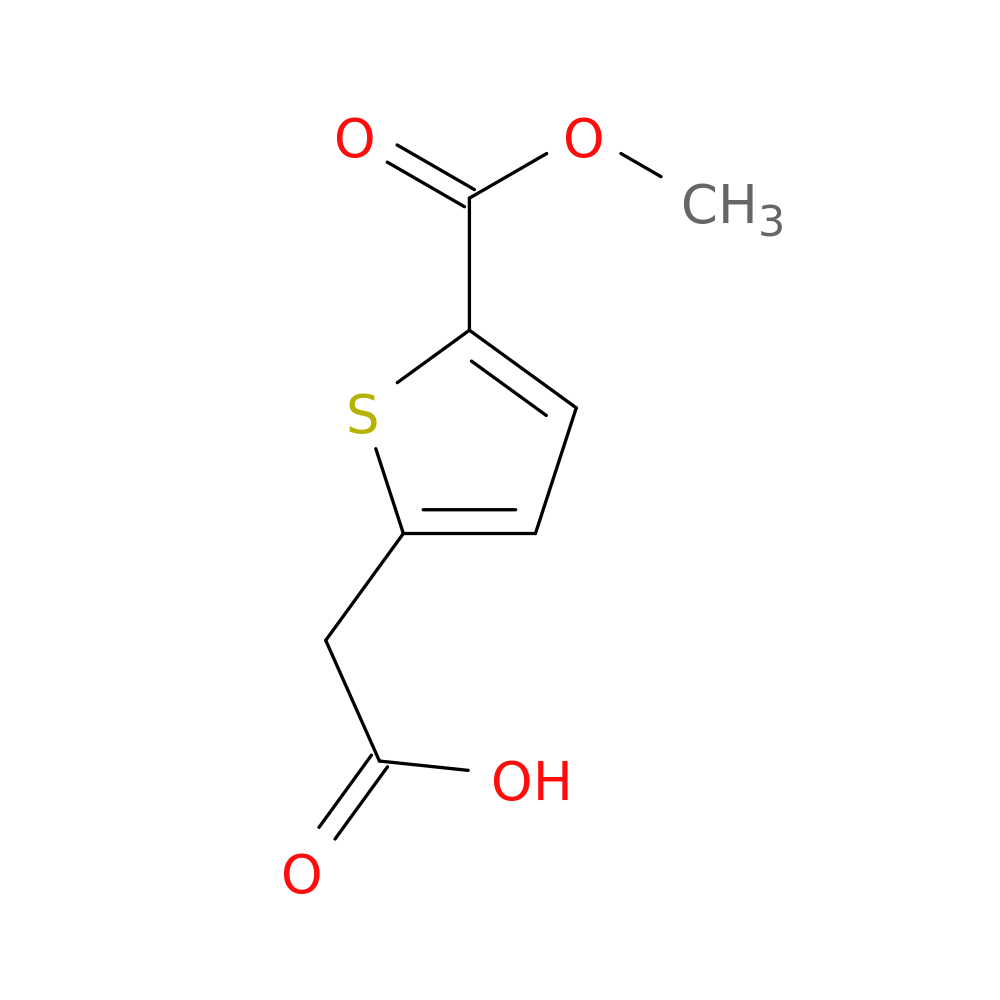 2-(5-(Methoxycarbonyl)thiophen-2-yl)acetic acid
