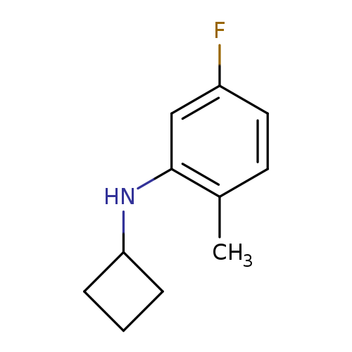N-cyclobutyl-5-fluoro-2-methylaniline
