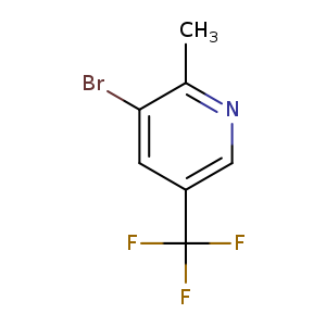 3-BroMo-2-Methyl-5-(trifluoroMethyl)pyridine