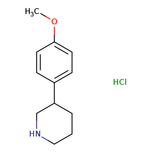 3-(4-methoxyphenyl)piperidine hydrochloride