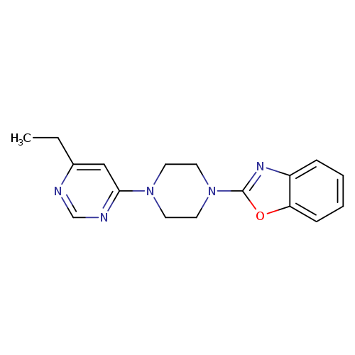 2-[4-(6-ethylpyrimidin-4-yl)piperazin-1-yl]-1,3-benzoxazole