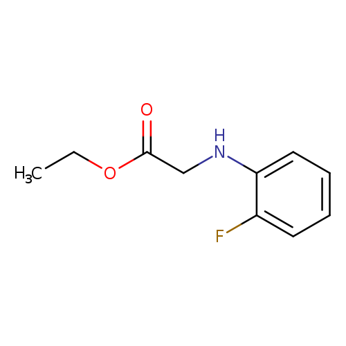ethyl 2-[(2-fluorophenyl)amino]acetate