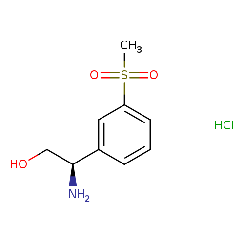 (R)-2-Amino-2-(3-(methylsulfonyl)phenyl)ethanol hydrochloride