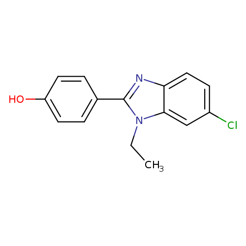 4-(6-CHLORO-1-ETHYL-1H-1,3-BENZODIAZOL-2-YL)PHENOL