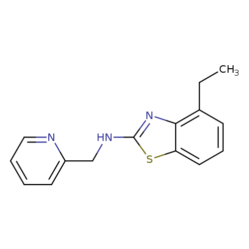 4-Ethyl-n-(pyridin-2-ylmethyl)-1,3-benzothiazol-2-amine