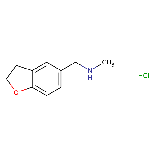 (2,3-dihydro-1-benzofuran-5-ylmethyl)(methyl)amine hydrochloride
