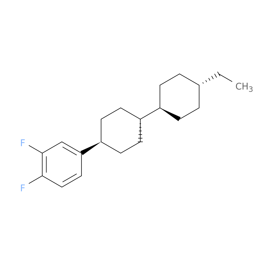 trans,trans-4-(3,4-Difluorophenyl)-4'-ethyl-1,1'-bi(cyclohexane)