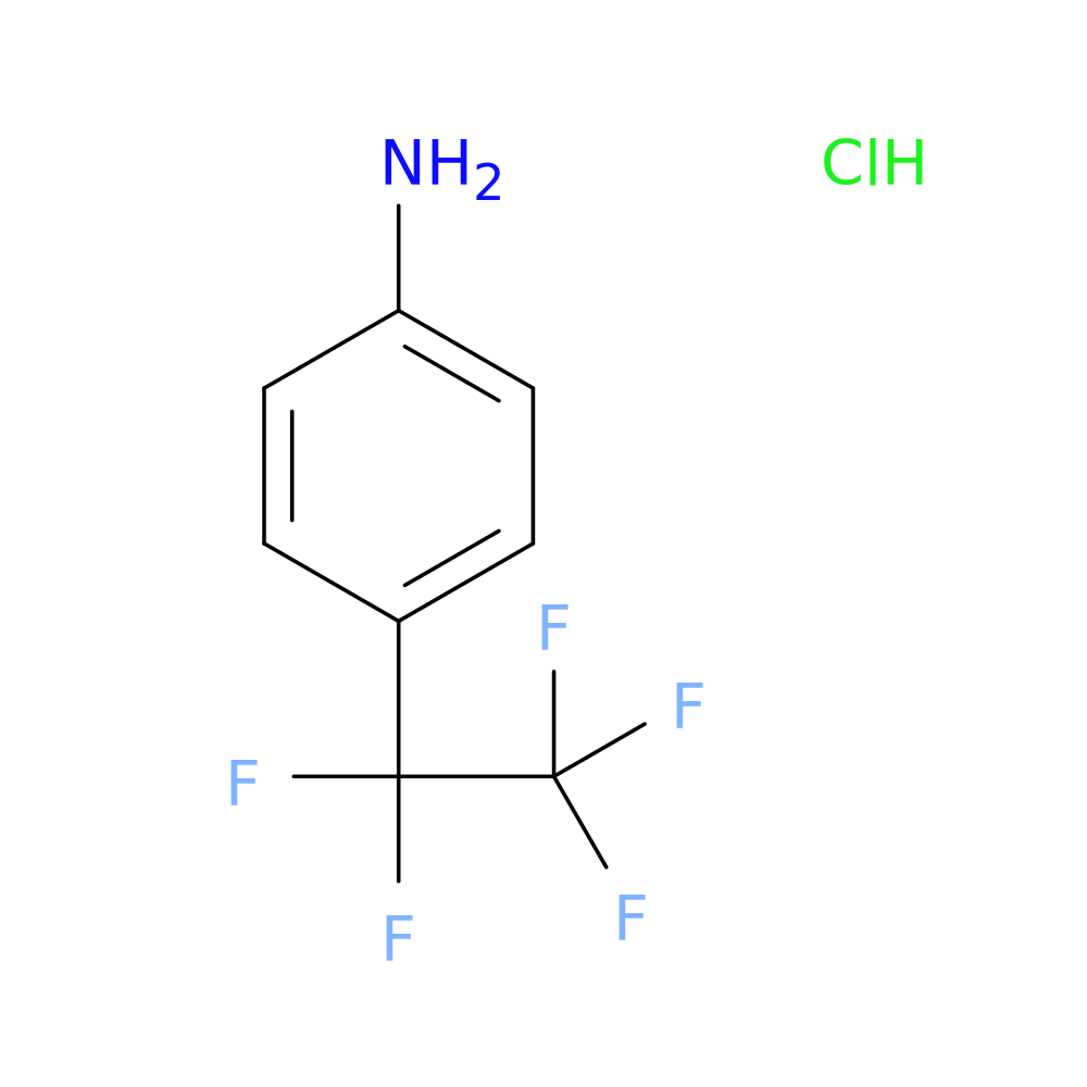 4-(pentafluoroethyl)aniline hydrochloride