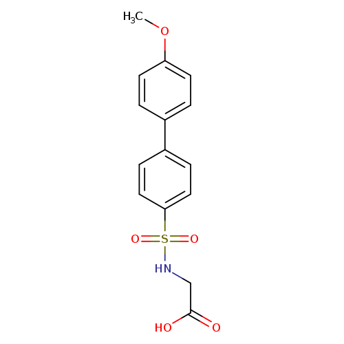 N-(4'-Methoxy-4-biphenylylsulfonyl)glycine