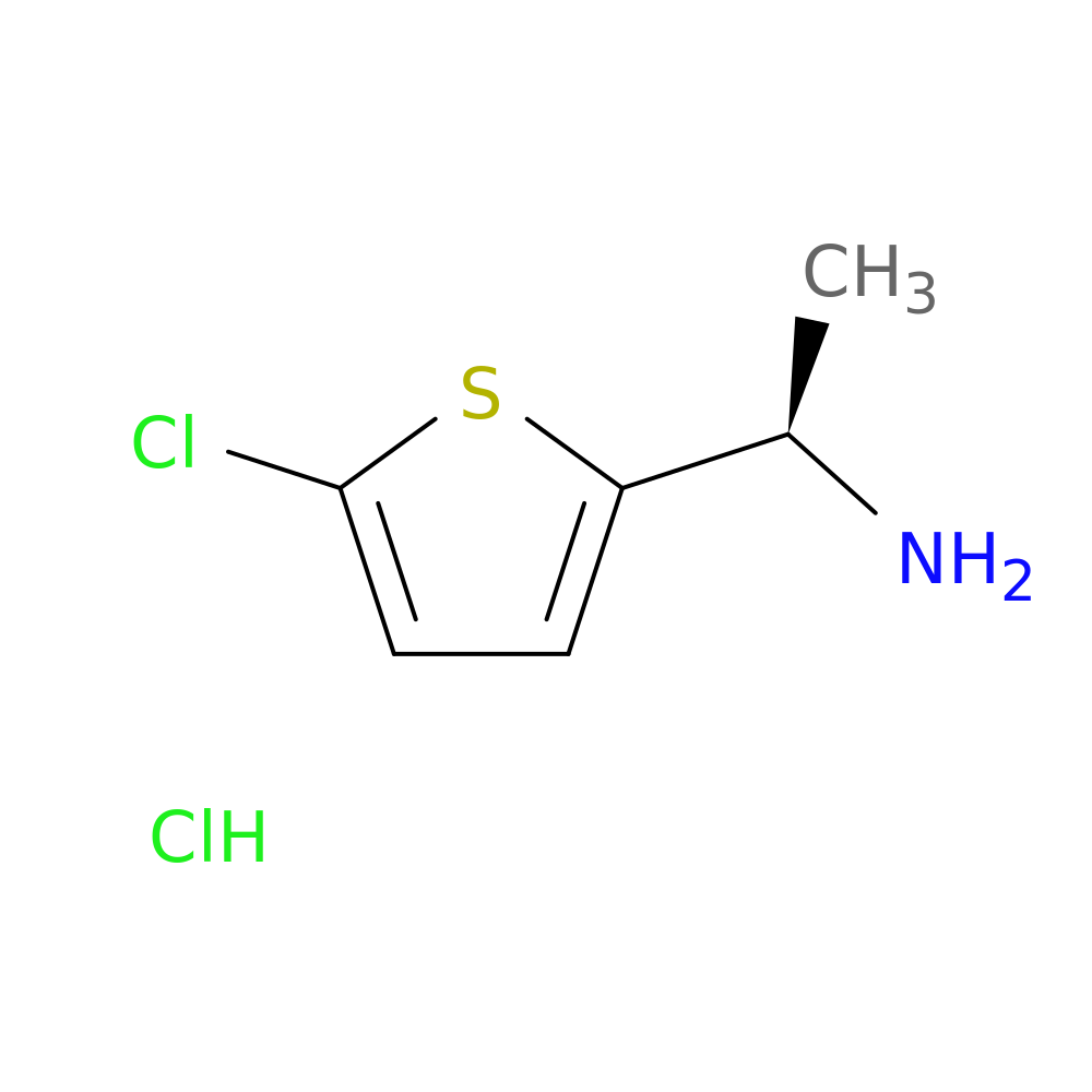 (1R)-1-(5-chlorothiophen-2-yl)ethan-1-amine hydrochloride