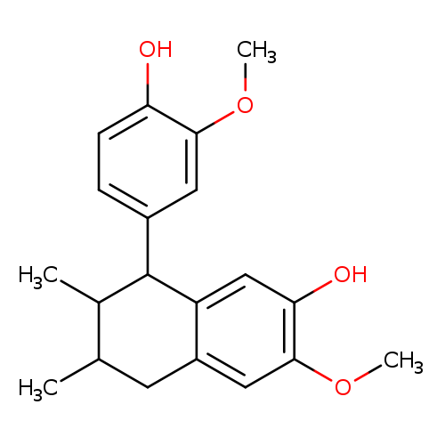 (6R,7S,8S)-5,6,7,8-Tetrahydro-8-(4-hydroxy-3-methoxyphenyl)-3-methoxy-6,7-dimethyl-2-naphthalenol