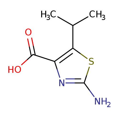 2-amino-5-isopropyl-1,3-thiazole-4-carboxylic acid