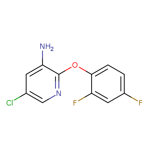 5-Chloro-2-(2,4-difluorophenoxy)pyridin-3-amine
