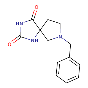 1,3,7-Triazaspiro[4.4]nonane-2,4-dione, 7-(phenylmethyl)-