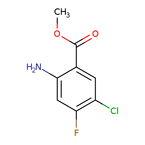 METHYL 2-AMINO-5-CHLORO-4-FLUOROBENZOATE