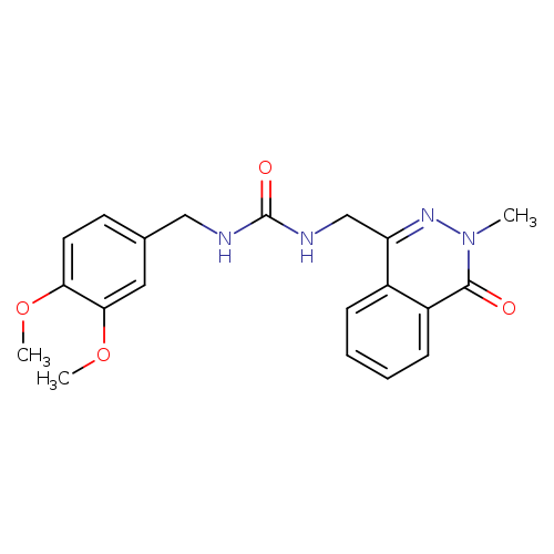 1-[(3,4-dimethoxyphenyl)methyl]-3-[(3-methyl-4-oxo-3,4-dihydrophthalazin-1-yl)methyl]urea