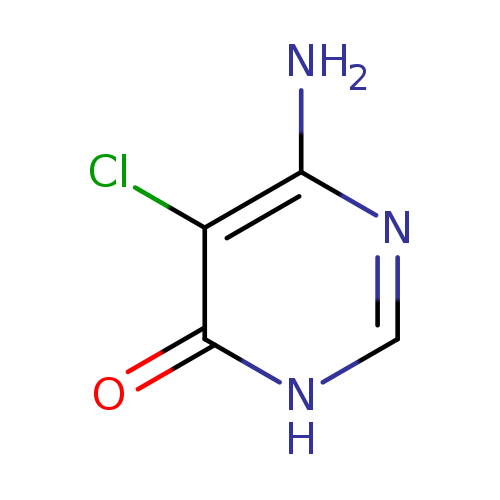 4(1H)-Pyrimidinone, 6-amino-5-chloro- (9CI)