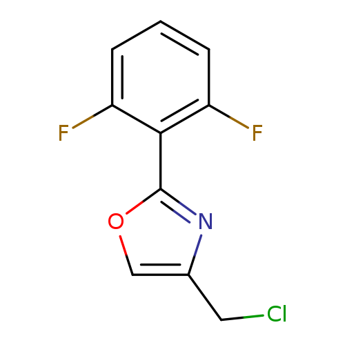 4-(chloromethyl)-2-(2,6-difluorophenyl)-1,3-oxazole