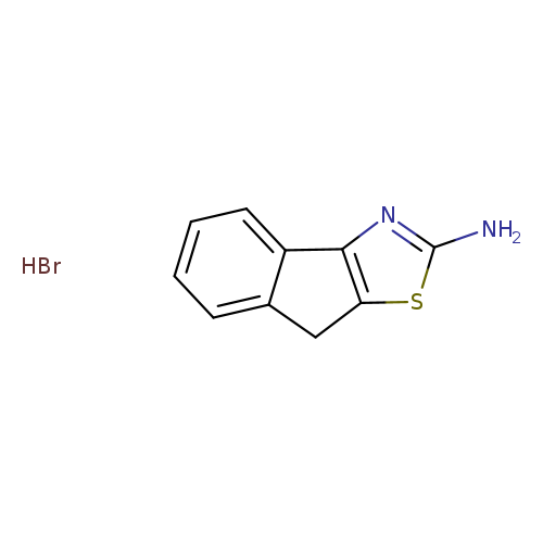 8H-Indeno[1,2-d]thiazol-2-amine hydrobromide