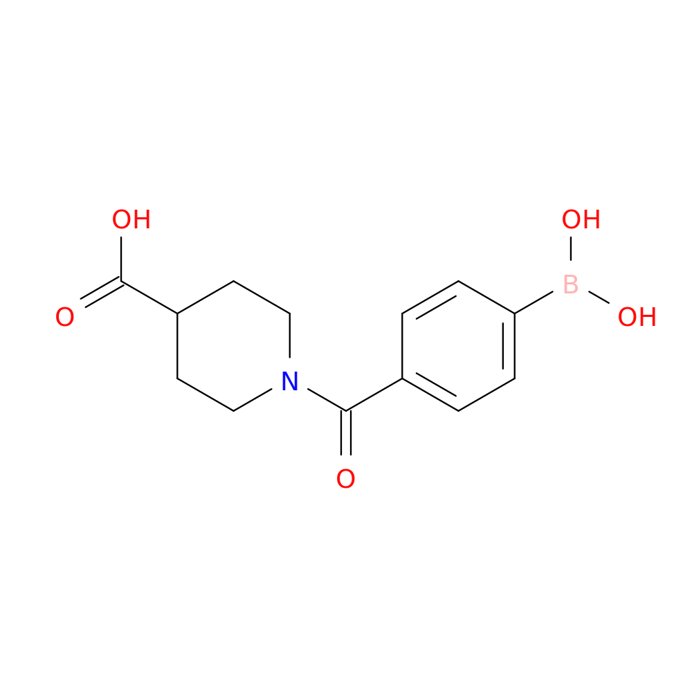 1-(4-Boronobenzoyl)piperidine-4-carboxylic acid