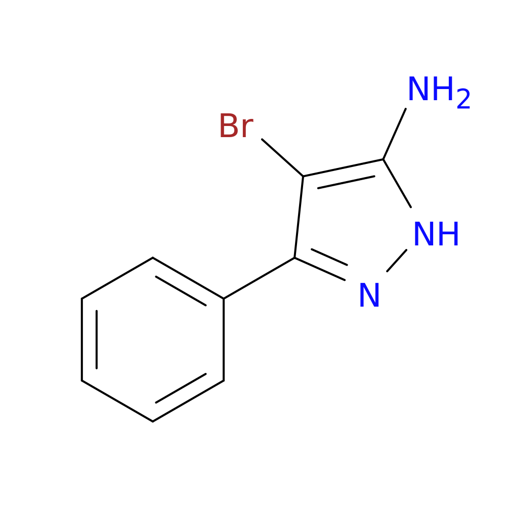 4-Bromo-3-phenyl-1H-pyrazol-5-amine