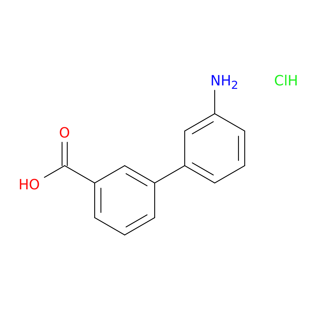 3'-Amino-[1,1'-biphenyl]-3-carboxylic acid, HCl